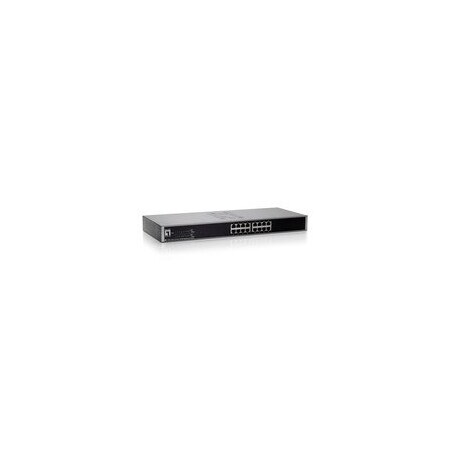 Swe-Tech 3C 16 Port 10/100 Fast Ethernet Switch, Black FWT71X5-00316